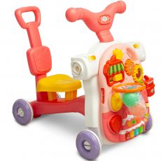 Багатофункціональні ходунки 5 в 1 TOYZ Pink